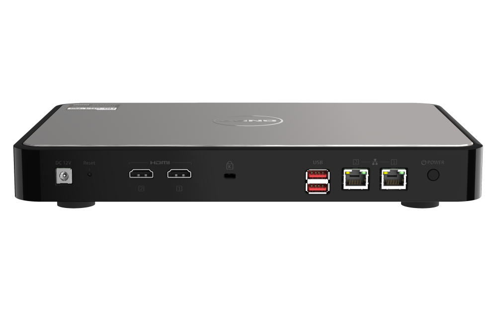 QNAP - HS-264-8G-US - QNAP HS-264 2-Drive Fanless NAS, Intel 4C/4T Processor, Burst up to 2.9 GHz, 8GB DDR4 RAM, 2 x 2.5