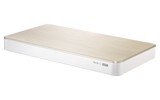 QNAP - HS-453DX-8G-US - QNAP HS-453DX 4-drive fanless NAS. Intel 4-core 1.5GHz, 8GB DDR4 RAM, 2 x 2.5"/3.5" SATA HDD bay + 2 x M.2 2280 SATA SSD slots, built-in 10G and 1G network, 2 x HDMI
