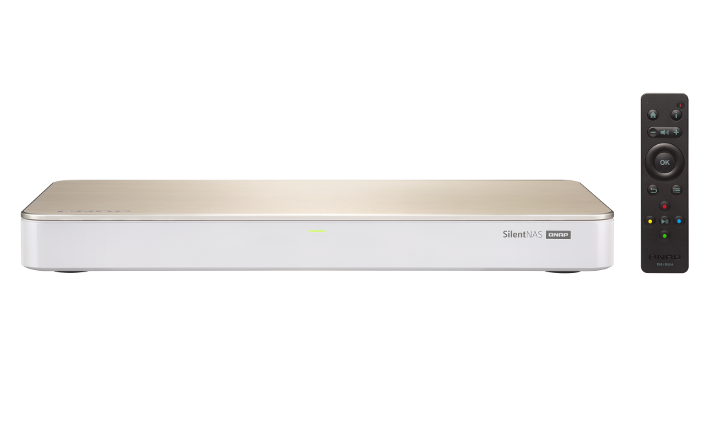 QNAP - HS-453DX-8G-US - QNAP HS-453DX 4-drive fanless NAS. Intel 4-core 1.5GHz, 8GB DDR4 RAM, 2 x 2.5