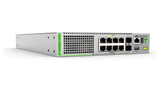 Hanwha - HV-GS980MX/10HSm - L3 Stackable Switch, 8x 100M/1/2.5/5G PoE++, 2x SFP+ ports and a single fixed power supply, US Power Cord. Optimized to use with Hanwha network camera products.