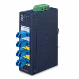 Planet - IFB-244-MLC - Industrial 2-Channel Optical Fiber Bypass Switch [Multimode LC Connector]