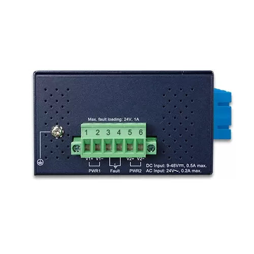 Planet - IFB-244-SSC - Industrial 2-Channel Optical Fiber Bypass Switch [Single Mode SC Connector]
