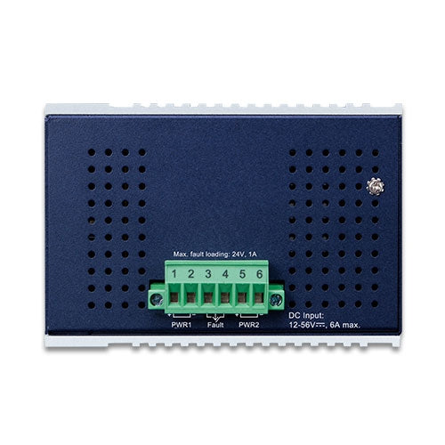 Planet - IGS-1020PTF-12V - IP30 Industrial 8-Port 10/100/1000T 802.3at PoE + 2-Port 100/1000X SFP Ethernet Switch w/ 12V Booster (-40~75 degrees C)