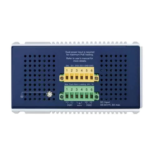 PLANET - IGS-4215-8UP4X - Industrial L2/L4 8-Port 10/100/1000T 802.3bt PoE + 4-Port 10G SFP+ Managed Ethernet Switch