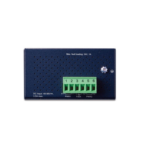 Planet - IGS-5225-4P2S - IP40 Industrial L2+/L4 4-Port 1000T 802.3at PoE + 2-Port 100/1000X SFP Full Managed Switch (-40 to 75 C)