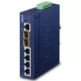Planet - IGS-5225-4T2S - L2+ Industrial 4-Port 10/100/1000T + 2-Port 1G/2.5G SFP Managed Ethernet Switch