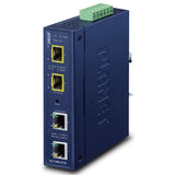 Planet - IGT-900-2T2S - IP30 Industrial 2-Port 10/100/1000T + 2-Port 100/1000/2500X SFP Full Managed Media Converter (-40 to 75 C)