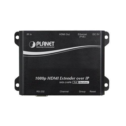 Planet - IHD-210PR - HDMI Extender Receiver over IP with PoE - High Definition Digital Signage
