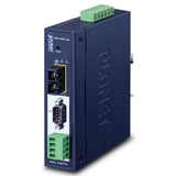 Planet - IMG-2102TS - IP30 Industrial 1-Port RS232/RS422/RS485 Modbus Gateway (1 x 100BASE-FX SC, Single mode 30km, -40~75 degrees C)