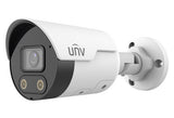 UNV - IPC2128SB-ADF28KMC-I0 - UNV 8MP Tri-guard Mini Bullet(Light&Sound Alarm,Premier Protection,Standard,Wide Dynamic,2.8mm,PoE,Mic,30m IR)