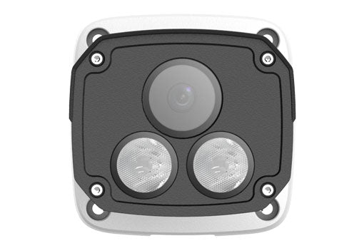 Uniview - IPC2225SE-DF40K-WL-I0 - 5MP ColorHunter Fixed Warm Light Bullet Network Camera, 4.0mm