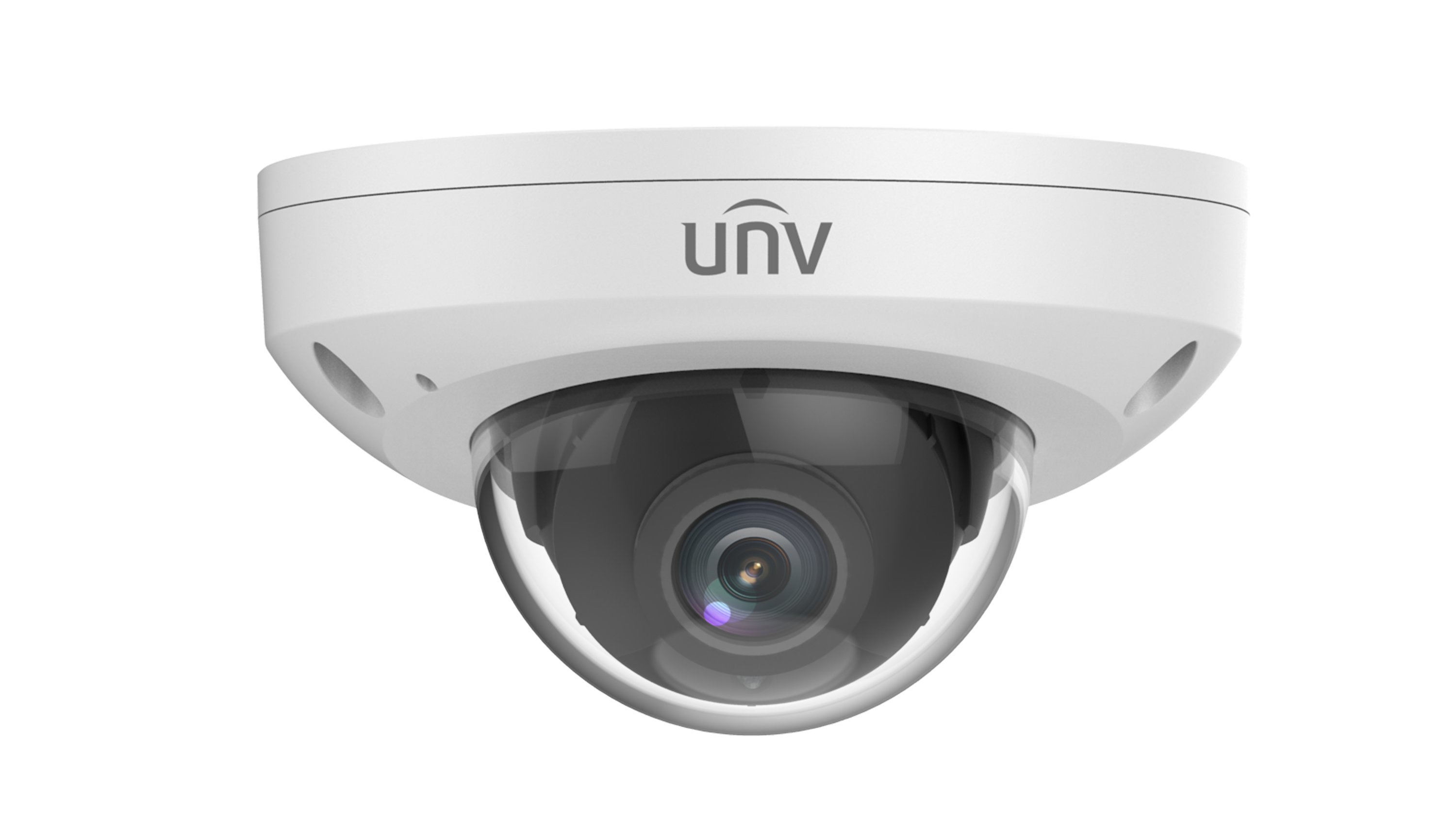 UNV - IPC312SB-ADF28K-I0 - UNV 2MP Network Fixed Mini Dome(2.8mm,30m IR, Premier Protection,LightHunter, WDR,SD Slot,3 Axis,PoE,Built-in MicroPhone,Audio)