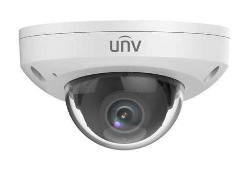 UNV - IPC314SB-ADF28K-I0 - UNV 4MP Network Fixed Mini Dome(2.8mm,30m IR, Premier Protection,LightHunter, WDR,SD Slot,3 Axis,PoE,Built-in MicroPhone,Audio)