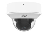 Uniview - IPC3235SA-DZK - UNV 4MP Motorized VF Network IR Dome Camera(Super LightHunter, Built in AI algorithm, 2.8-12mm,WDR,PoE,RJ45,SD Slot,Full cable,Bracket)