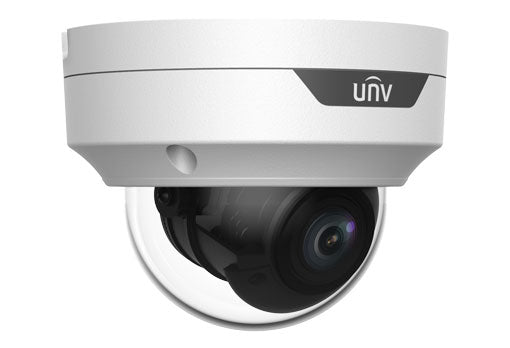Uniview - IPC3534SR3-DVPZ-F - 4MP Motorized VF Vandal-resistent Network IR Fixed Dome Camera(2.8-12mm,Metal,Full cable)