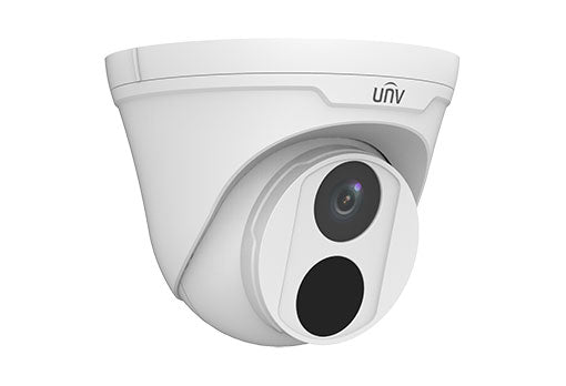 Uniview - IPC3612ER3-PF40M-C - UNV 2MP Network IR Fixed Dome Camera(4.0mm, Metal,30m IR, PoE, H.265)