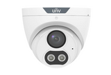 UNV - IPC3614SR-ADF28KMC-DL-H - UNV 4MP Dual Light Fixed Turret, 2.8mm, Built-in Mic & Speaker