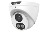 Uniview - IPC3615SE-ADF40KM-WL-I0 - 5MP ColorHunter Fixed Warm Light Turret Network Camera, 4.0mm