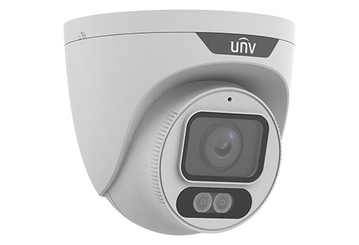Uniview - IPC3624LE-ADF28K-WL - UNV 4MP HD ColorHunter Fixed Turret Network Camera