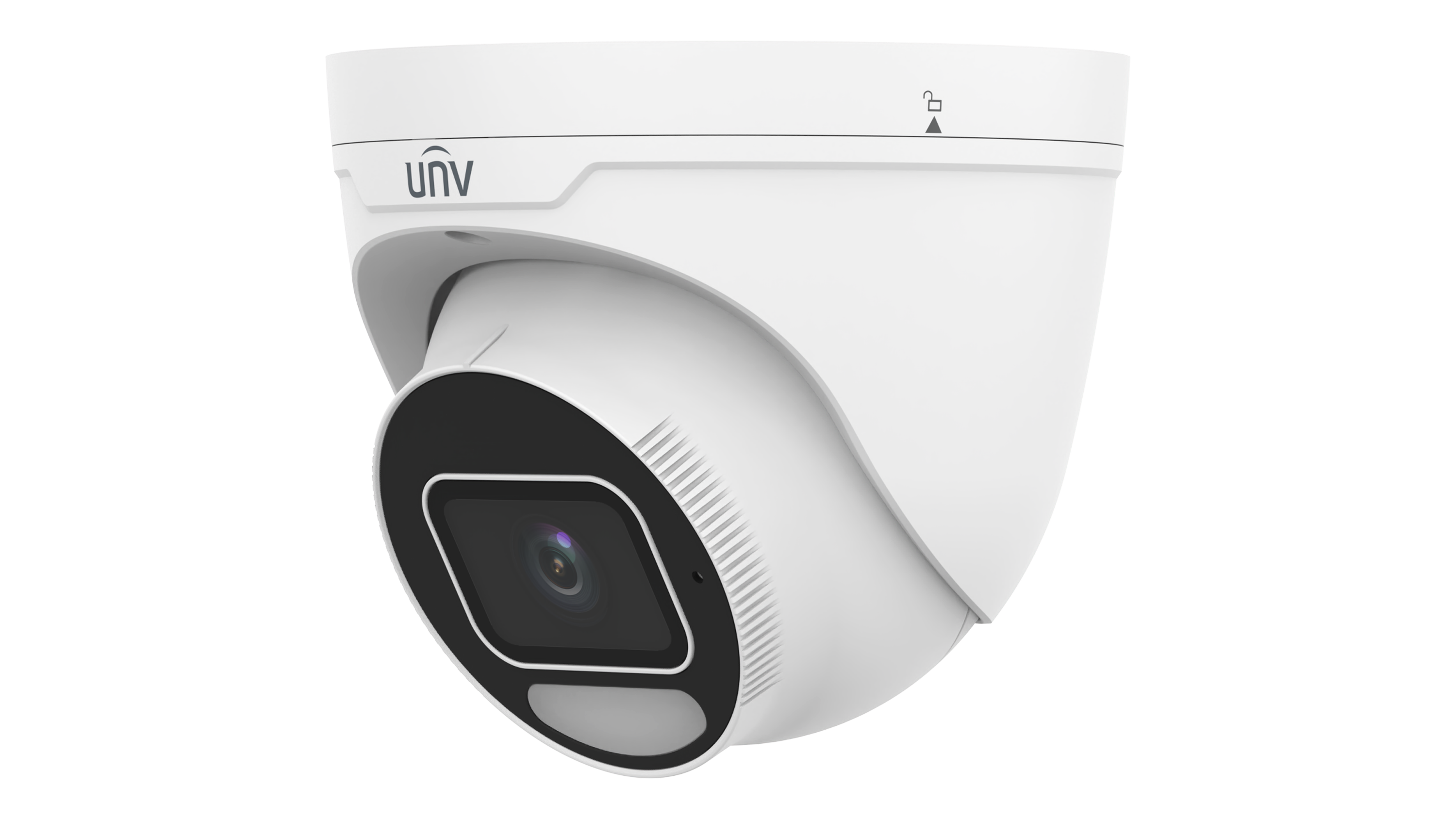 UNV - IPC3634SE-ADF28K-WP-I1 - UNV 4MP Wise-ISP Owlview Plus Turret, 2.8mm
