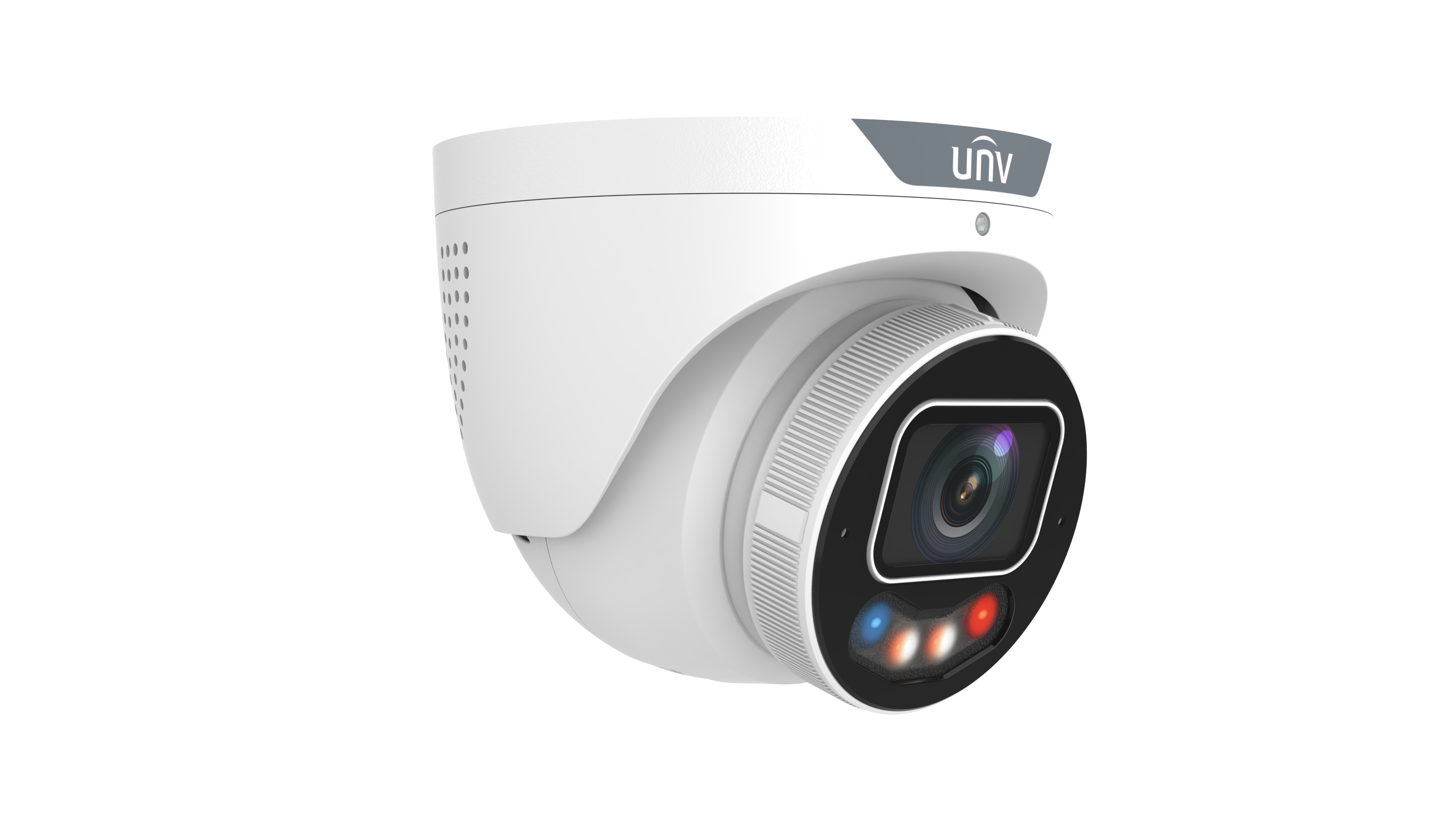 Uniview - IPC3634SE-ADF28KMC-WP-I1N - 4MP Dual-light Eyeball Warning Network Camera