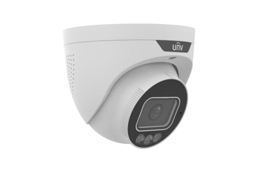UNV - IPC3635SS-ADF28KMC-I1 - UNV 5MP Tri-guard 2.0 Turret, 2.8mm(F1.0, Red&Blue light, Alarm&Audio interfaces)