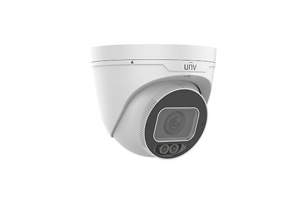 Uniview - IPC3638SE-ADF40K-WL-I0 - 8MP White Light Turret Camera, 4.0mm