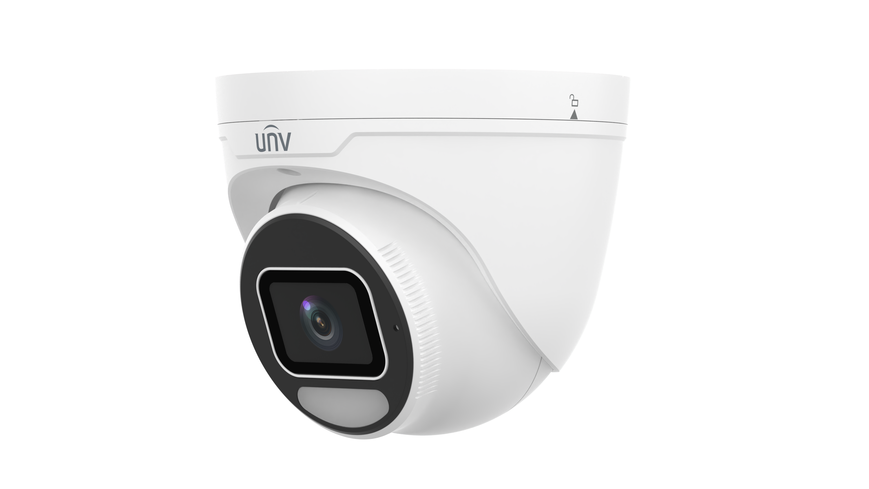 UNV - IPC3638SE-ADF28K-WP-I1 - UNV 8MP Wise-ISP Owlview Plus Turret, 2.8mm, 1/1.2@F1.0