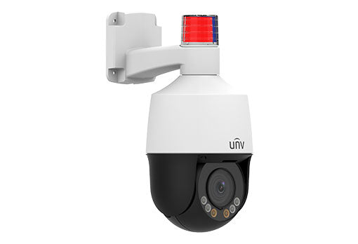 UNV - IPC6312LFW-AX4C-VG - UNV 2MP Light&Sound Alarm PTZ Camera (2.8mm-12mm, Two-Way Audio, Starlight, Auto Tracking)
