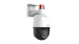 Uniview - IPC6324LWH-AX5C-VG2 - UNV 4MP Active Deterrence Wise-ISP Metal PTZ Camera (2.7mm-13.5mm,Audio&Alarm, Two-Way Audio, Starlight, Auto Tracking)