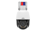 Uniview - IPC675LFW-AX4DUPKC-VG - 5MP Light & Sound Alarm PTZ Camera (2.8mm-12mm, Two-Way Audio, Starlight, Auto Tracking)