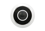 Uniview - IPC815SR-DVSPF14 - UNV 5MP Network IR Fisheye Dome (1.4mm, 10m IR, SD Slot, PoE, RJ45, SimPlified Cable)