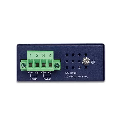 Planet - IPOE-260 - Industrial 2-port 10/100/1000T 802.3at PoE+ Injector (-40~75 degrees C)