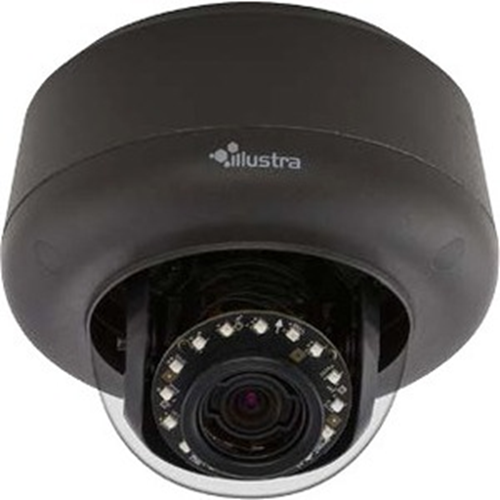 ExacqVision - IPS02D2ISBTT -  Illustra Pro 2MP Mini-Dome, 3-9mm, Indoor, Vandal, Smoked Bubble, Black Housing, TDN, TWDR