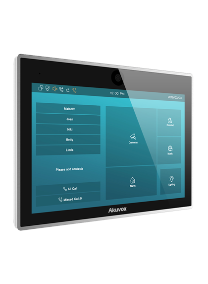 Akuvox - IT83A - An Indoor Monitor as well as an IPPBX