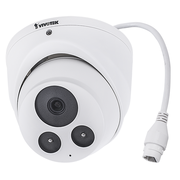 Vivotek - V5K6T3A2 - VIVOTEK 8CH KIT IT9380-H 5MP Turret x6, ND9326P NVR 2TB