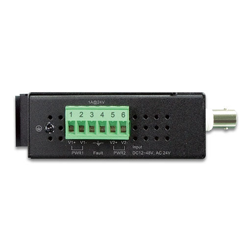 Planet - IMG-2102T - IP30 Industrial 1-Port RS232/RS422/RS485 Modbus Gateway (1 x 100BASE-FX SC, Multi-mode 2km, -40~75 degrees C)