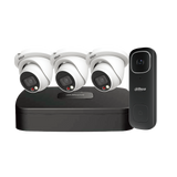 Dahua - N444B42C -4Channel Basic Night Color (VU-MORE Color) Video Doorbell Security System