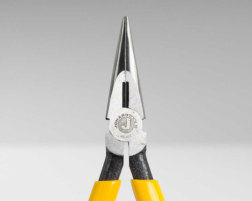 Jonard Tools - JIC-842 - Long Nose Pliers With Cutter