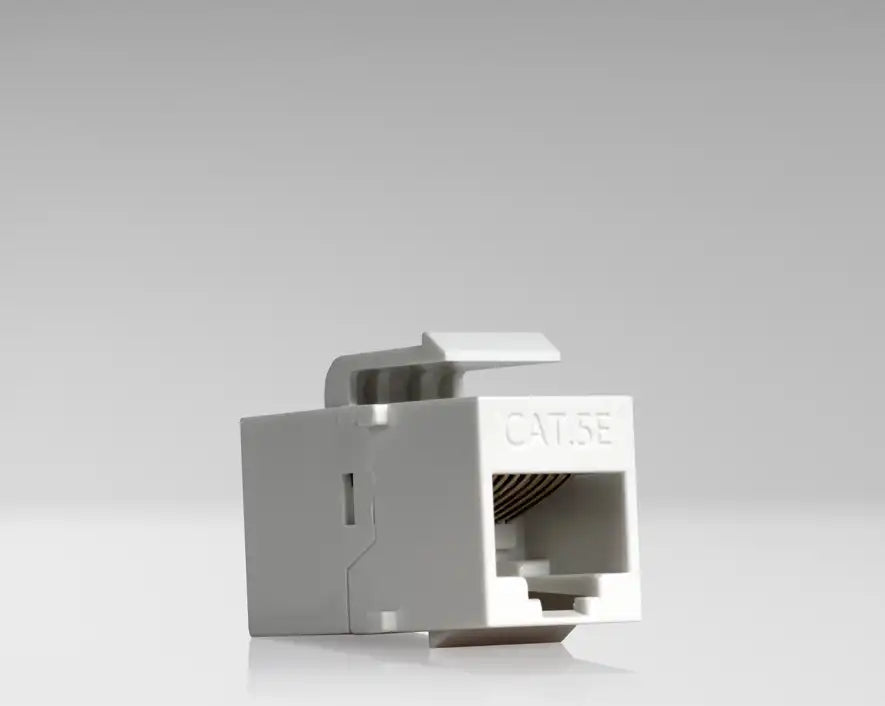 Jonard - K-5EC/5 - CAT5e Keystone Ethernet Wall Coupler 5 Pack 