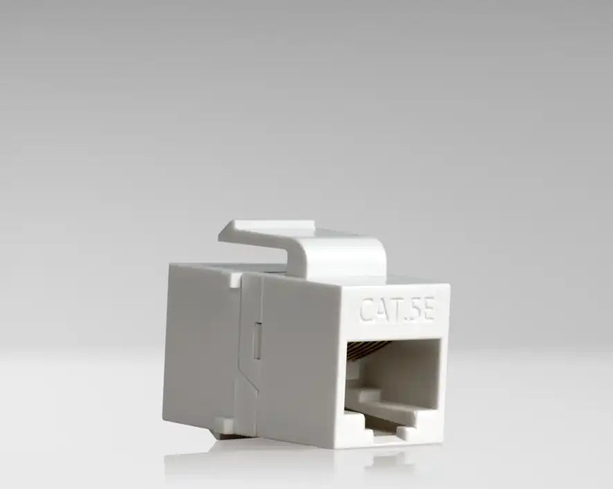 Jonard - K-5EC/5 - CAT5e Keystone Ethernet Wall Coupler 5 Pack 