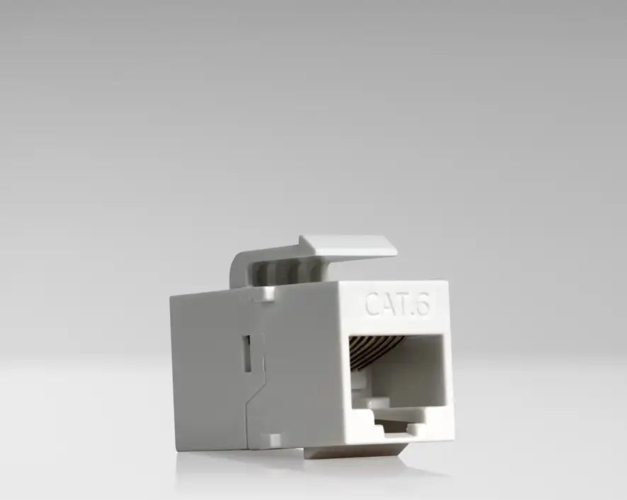 Jonard - K-6EC/5 - CAT6 Keystone Ethernet Wall Coupler 5 pack 