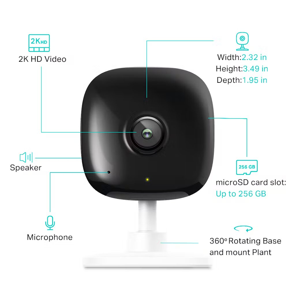 TP-Link - KC400 - KC400 KASA SPOT 4MP SECURITY WRLS CAM 24/7 RECORDING