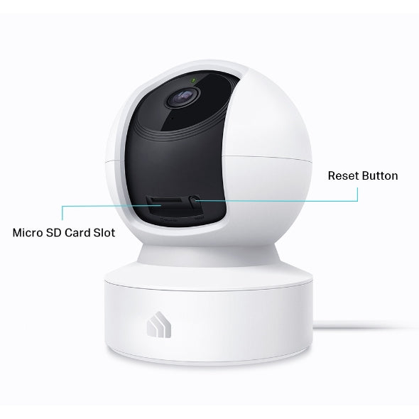 TP-Link - KC410S - KC410S KASA SPOT SECURITY CAM WRLS PAN TILT 24/7 RECORDING