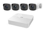 Uniview - KIT/301-08LB-P8/4*2122LR3-PF40M-D - 1 Hard Disk 8-Channel PoE NVR Kit (Including 4 PCS 2MP Network Mini Metal IR Bullet Camera)