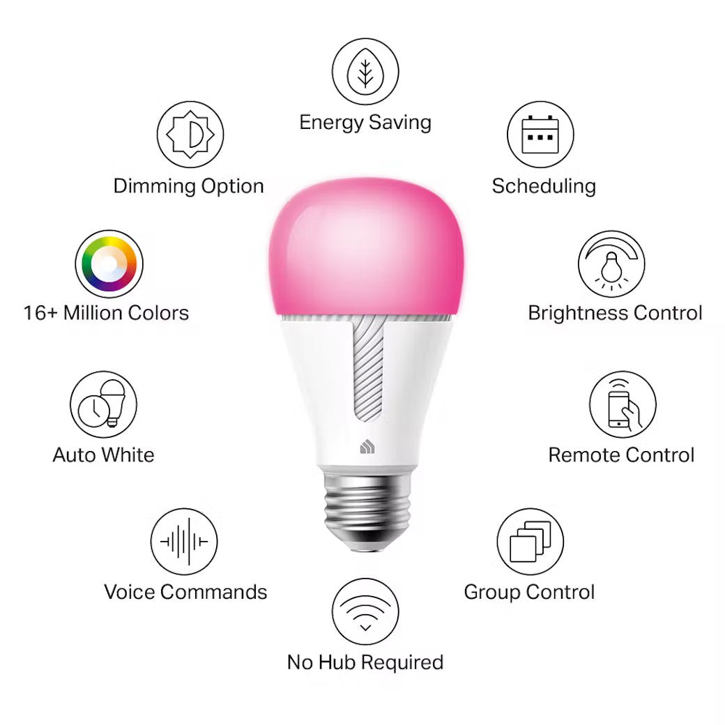 TP-Link - KL130 - SMART WIFI LED BULB WITH ACCS COLOR-CHANGING HUE