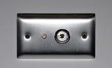 ETS - KMSP-1 - Mute Key Switch Plate Stainless Steel