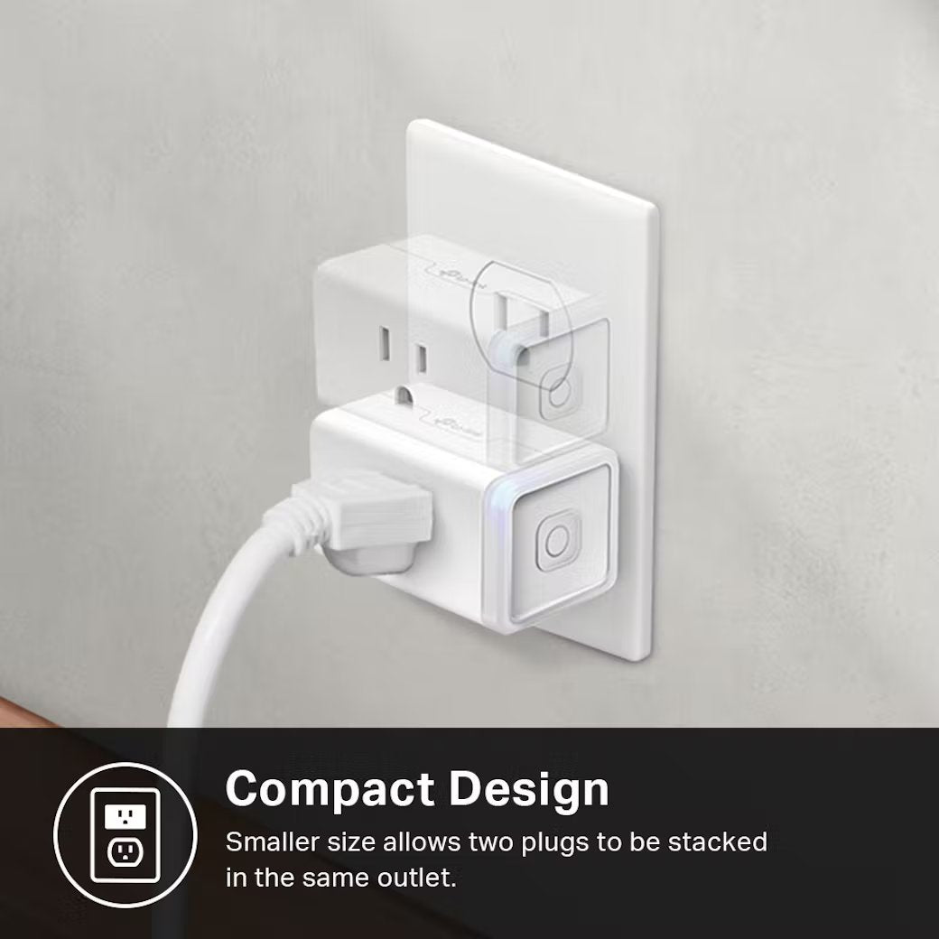 TP-Link - KP115 - KASA SMART WI-FI PLUG SLIM ACCS ENERGY MONITORING
