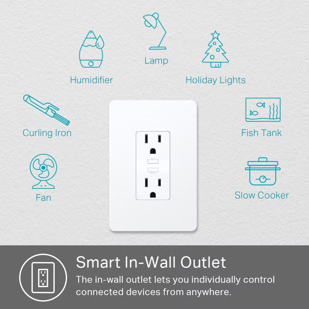 TP-Link - KP200 - KASA SMART WIFI POWER OUTLET ACCS