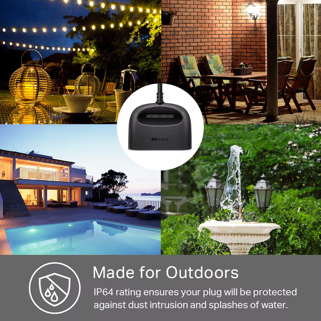 TP-Link - KP400 - KASA SMART WIFI OUTDOOR PLUG ACCS